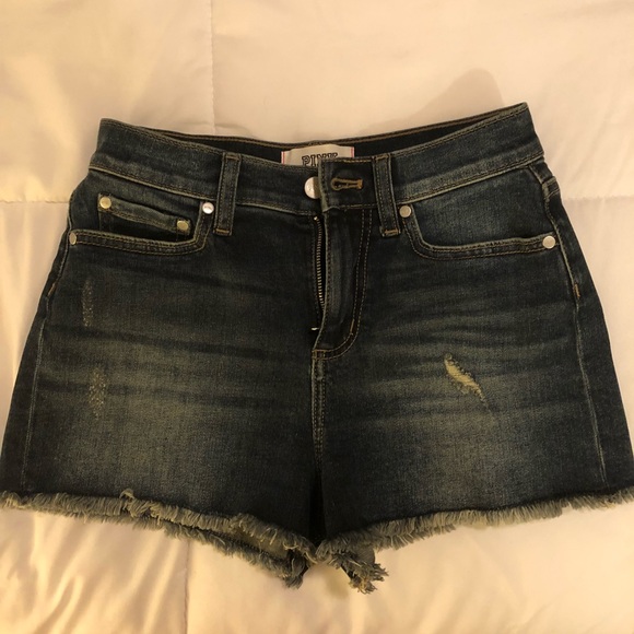VS High Waist Denim Shorts - Picture 4 of 4